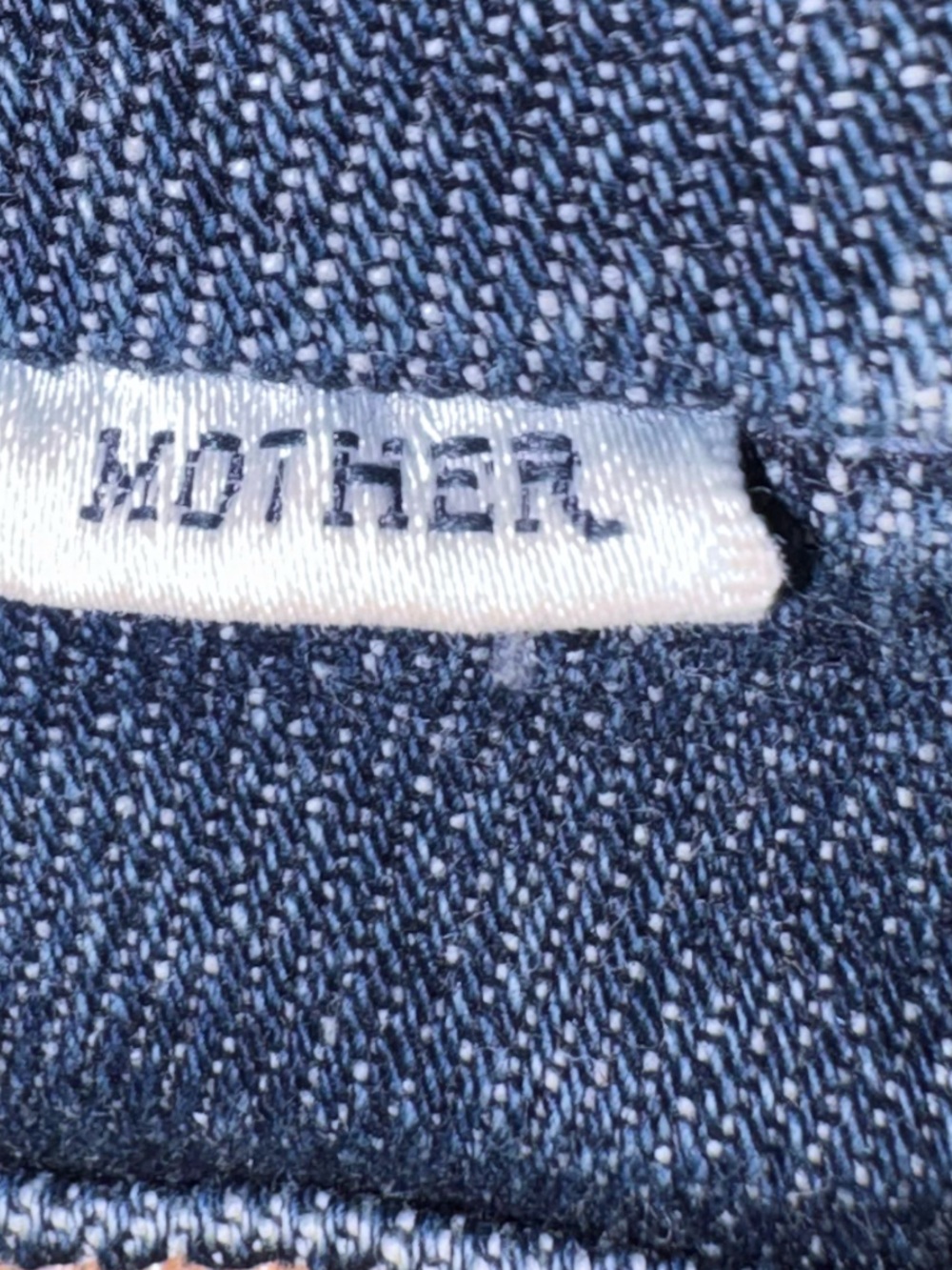 MOTHER The Looker Ankle Fray Jeans 25 Girl Crush Dark Wash - Picture 9 of 10